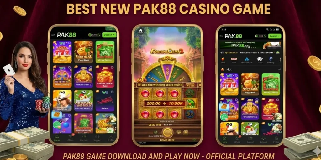 Pak88 Game Interface 