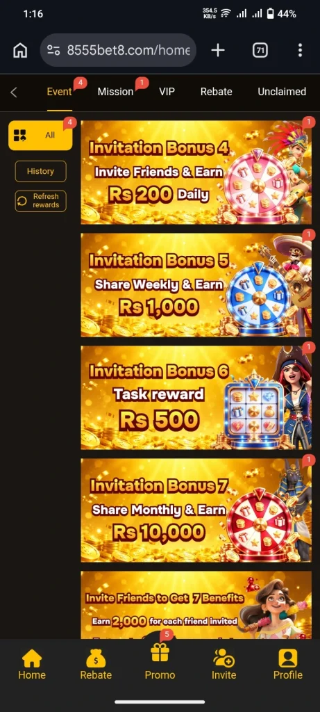 8555BET Game